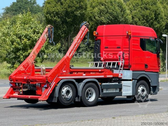 Billenőplatós teherautó MAN TG3 26.470 6x2 Lenk+Lift VDL Absetzer