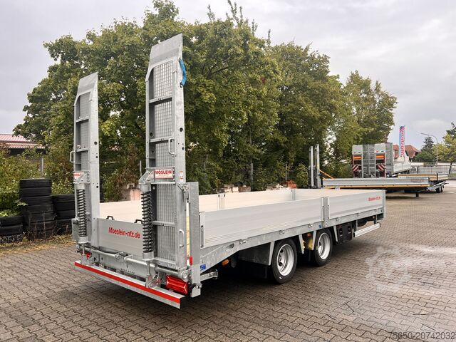 Žemagrindė platforma priekaba Möslein TT 14  14,4 t TandemtiefladerNeufahrzeug