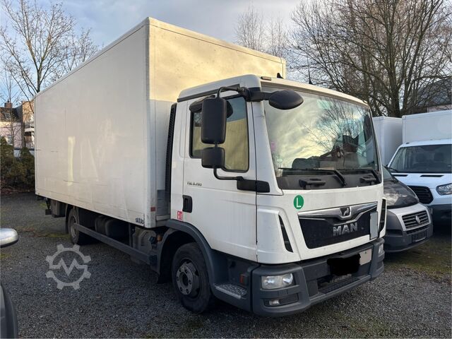 Krovininis sunkvežimis iki 7,5 t su kėbulu ir lifto platforma MAN TGL 8.190 BL, AHK, KLIMA, Diff.sp.