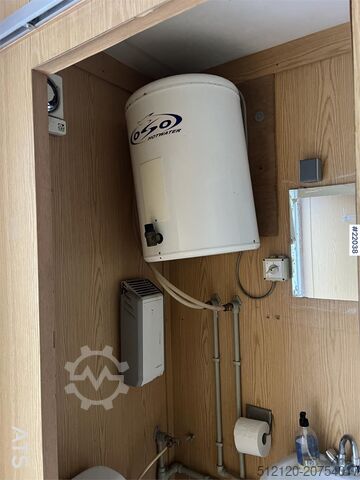 Maszyna budowlana 20 fot container m/ wc, dusj, vask, varmtvannsbere