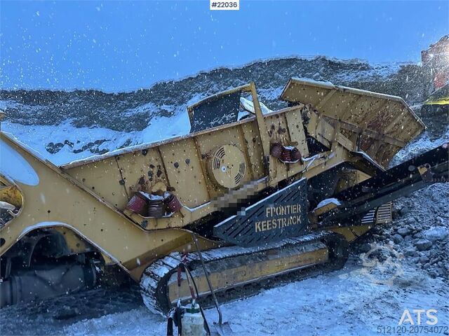 Maszyna do sortowania gruzu Keestrack frontier sights. WATCH VIDEO.