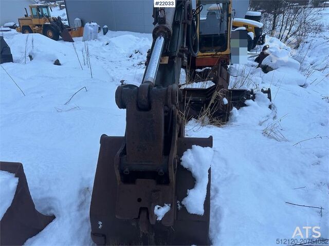 Koparka kołowa Åkerman H7M wheeled excavator with bucket