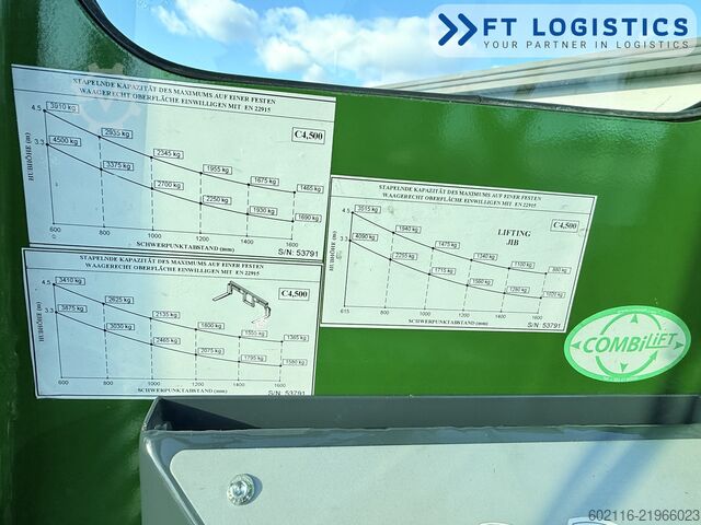 Carrello elevatore a 4 direzioni Combilift C4500 DIESEL DUPLEX 4600 EXTENDED FORKS