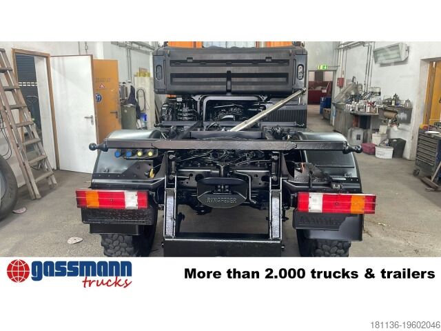 Spezial-LKW Unimog U 20 4x4, Kipper, Zapfwelle,