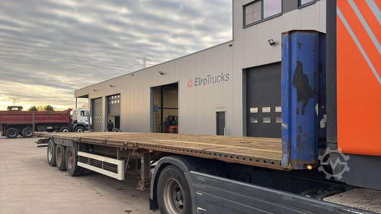 Plattformanhänger Krone SDP27 (BELGIAN TRAILER / DRUM BRAKES / FREINS T...