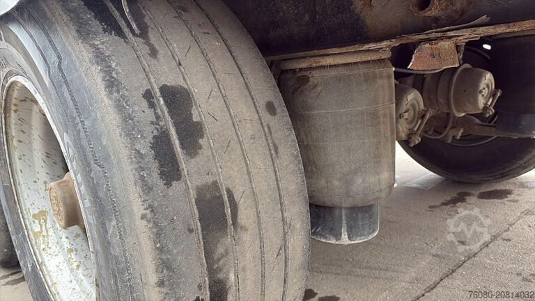 Plattformanhänger Krone SDP27 (BELGIAN TRAILER / DRUM BRAKES / FREINS T...