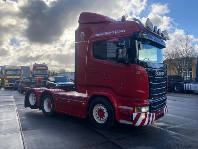 Carga pesada Scania R580 6×2 with Boogie Lift Axle