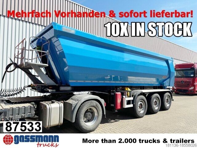 Kippipuoliperävaunu Euro ATM 27, HARDOX Stahlmulde ca. 27m³,