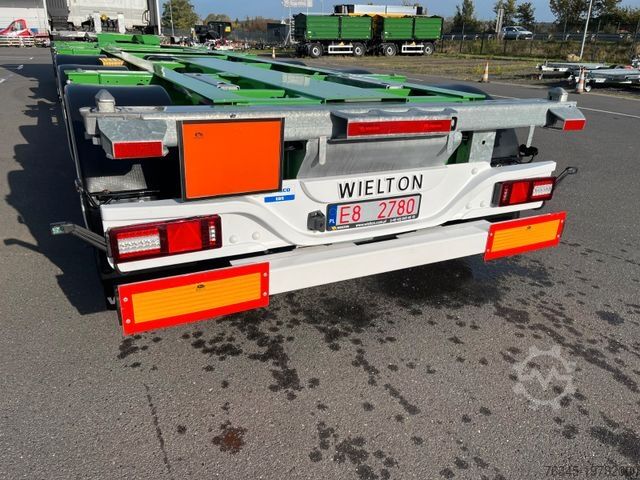 Полуприцеп с сменным кузовом WIELTON Multichassis Fahrgestell 45,40HC,40, 2x20