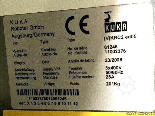 Robot industriale KUKA KR 240 L210-2 2000