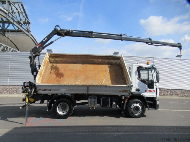 Kipper LKW IVECO ML140E25K  / HIAB  XS 088 / Funk / Greifer