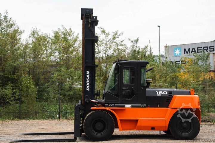 Schwerlaststapler - Diesel Doosan D 160 S-5 - nur 4799 Betriebsstunden !!