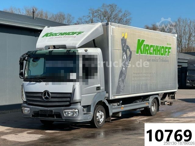 รถตู้แบบกล่อง MERCEDES-BENZ Atego 818 L Euro6 4x2 Koffer mit Ladebordwand