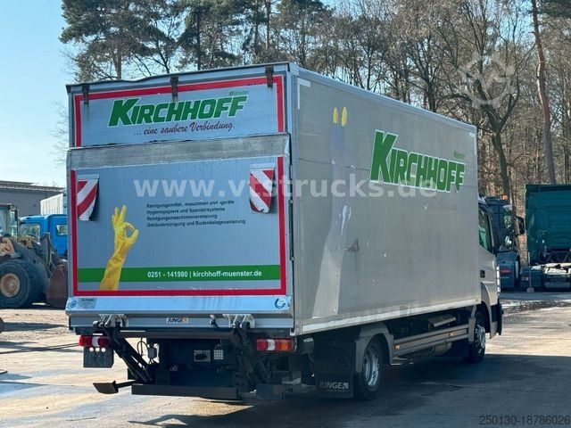 รถตู้แบบกล่อง MERCEDES-BENZ Atego 818 L Euro6 4x2 Koffer mit Ladebordwand