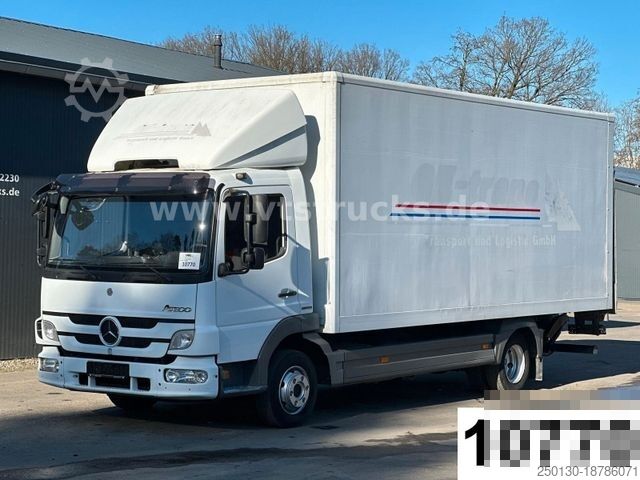 Кутиевиден ван MERCEDES-BENZ Atego 816 4x2 Euro5 Koffer mit Ladebordwand