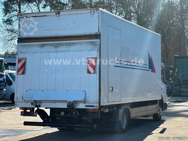 Skåpbil MERCEDES-BENZ Atego 816 4x2 Euro5 Koffer mit Ladebordwand