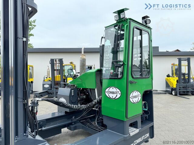 Četrvirzienu iekrāvēja kravas automašīna Combilift C4000 / GAS / 9300MM / FREE-LIFT / CABIN