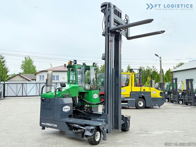 Četrvirzienu iekrāvēja kravas automašīna Combilift C4000 / GAS / 9300MM / FREE-LIFT / CABIN