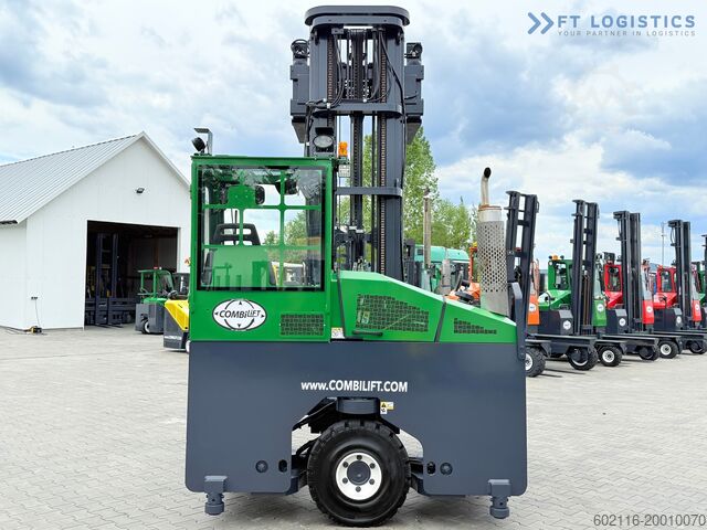 Četrvirzienu iekrāvēja kravas automašīna Combilift C4000 / GAS / 9300MM / FREE-LIFT / CABIN
