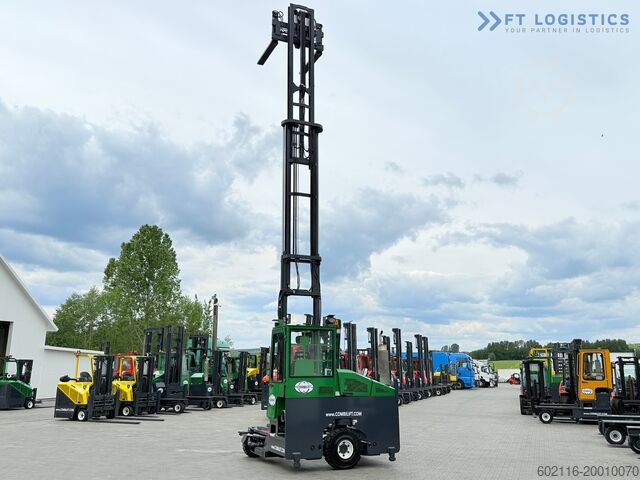 Četrvirzienu iekrāvēja kravas automašīna Combilift C4000 / GAS / 9300MM / FREE-LIFT / CABIN