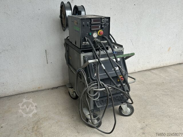 Praxair PF400 + ESAB 360 CV bogasprauta Praxair ESAB Praxair PF400 + ESAB 360 CV Arc Spray