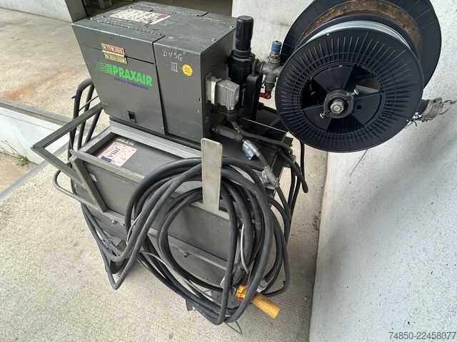 Praxair PF400 + ESAB 360 CV bogasprauta Praxair ESAB Praxair PF400 + ESAB 360 CV Arc Spray