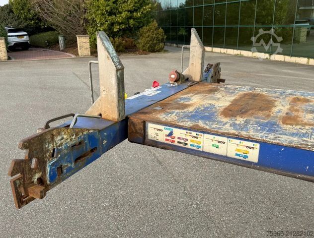 Swap body semitrailer D-TEC FT-43-03V FRONT + MIDDLE + BACK SLIDER DRUM BRAK