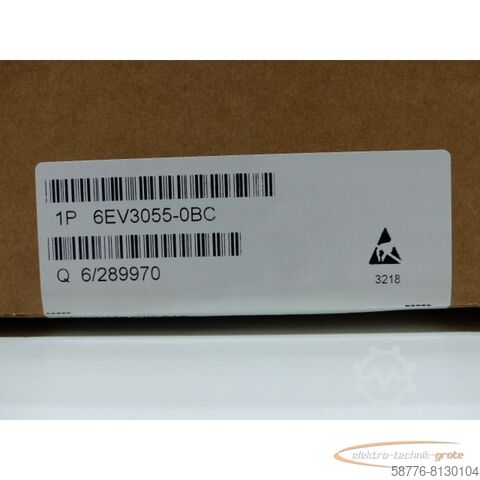 Siemens Komponente Siemens 6EV3055-0BC Power Supply Version K generalüberholt mit 12 Monaten Gewährleistung
