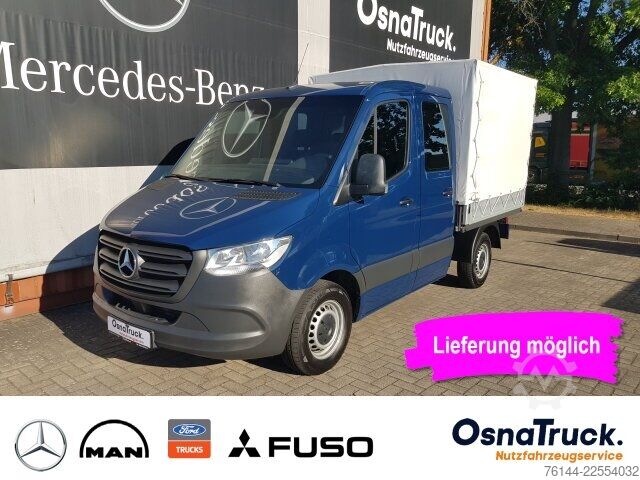 Фургон-шафа з фіранкою Mercedes-Benz Sprinter 215 CDI DOKA Pritsche/Plane Klima, AHK