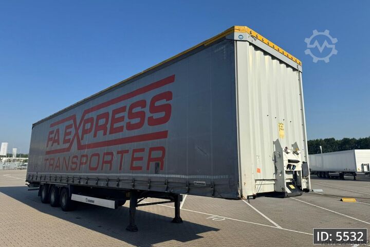 Rennandi presenningar Krone SD / Mega / BPW Drum