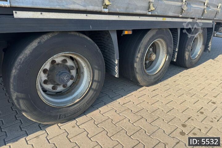 Rennandi presenningar Krone SD / Mega / BPW Drum