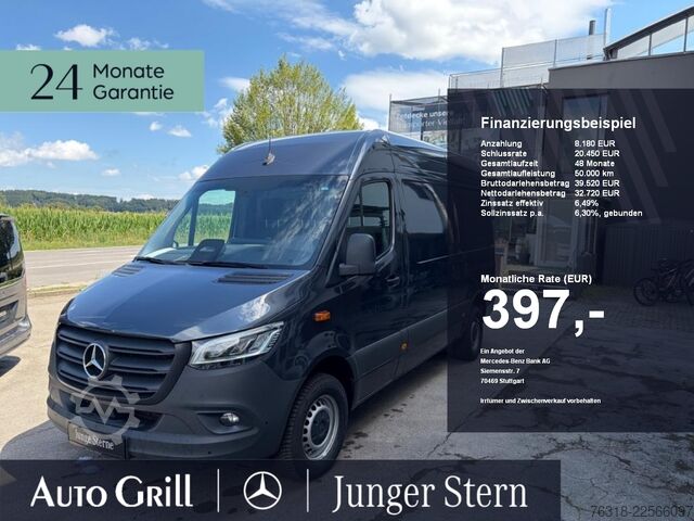 Фургон-панель Mercedes-Benz Sprinter 317 Kasten L2H2 Autom. MBUX Navi Kamera