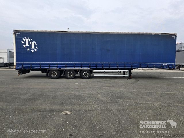 Semi-reboque aberto com lona Krone Semitrailer Curtainsider Mega