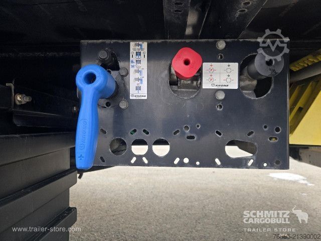 Semi-reboque aberto com lona Krone Semitrailer Curtainsider Mega