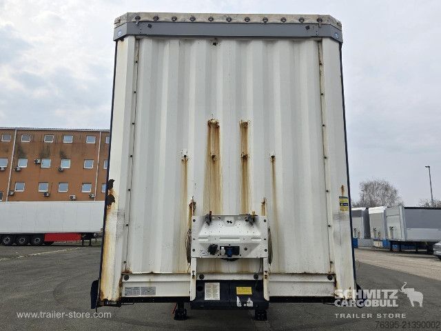 Semi-reboque aberto com lona Krone Semitrailer Curtainsider Mega