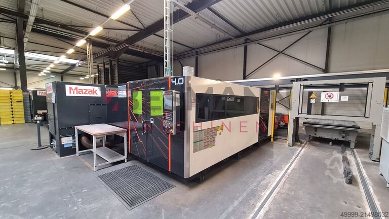 Lazer kesim makinesi Mazak Optiplex 3015 Fiber  4KW