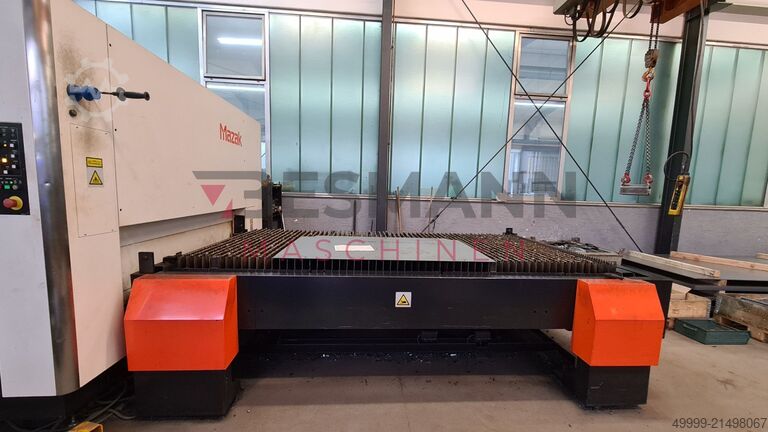Lazer kesim makinesi Mazak Optiplex Nexus 3015 Fiber 4KW