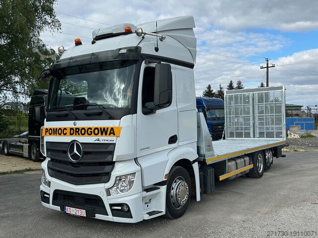 شاحنة نقل السيارات Mercedes-Benz Actros 2542 / NEW Galvanized Tow truck
