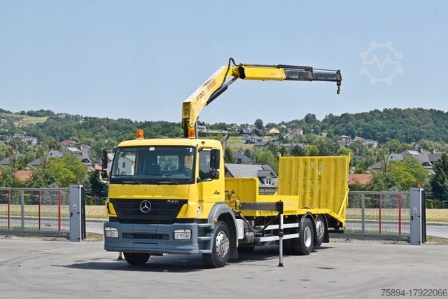 Démolisseur MERCEDES-BENZ AXOR 2533 ABSCHLEPPWAGEN 7,50 m + FASSI F150A.22