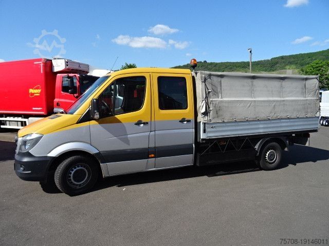 Furgoneta pick-up MERCEDES-BENZ 316 CDi Sprinter*DoKa*Plane*AHK*Regalausbau FHS