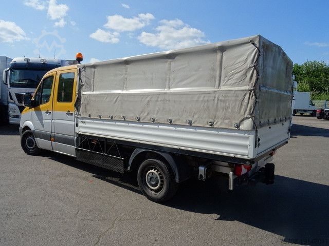 Furgoneta pick-up MERCEDES-BENZ 316 CDi Sprinter*DoKa*Plane*AHK*Regalausbau FHS