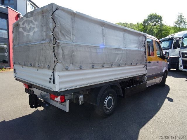 Furgoneta pick-up MERCEDES-BENZ 316 CDi Sprinter*DoKa*Plane*AHK*Regalausbau FHS