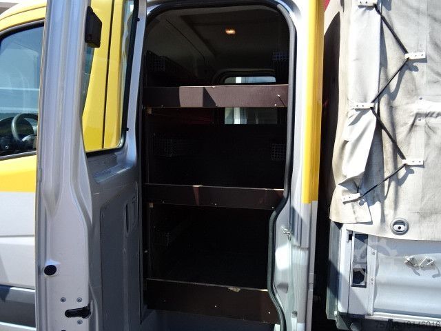 Curtain sider van MERCEDES-BENZ 316 CDi Sprinter*DoKa*Plane*AHK*Regalausbau FHS