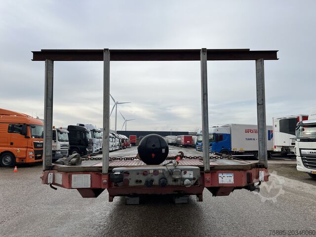 Platformos priekaba Nooteboom OVB-90-05 / 5 axle 12 Ton Hydraulic / BPW Drum ...