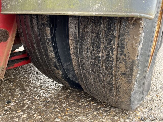 Platformos priekaba Nooteboom OVB-90-05 / 5 axle 12 Ton Hydraulic / BPW Drum ...