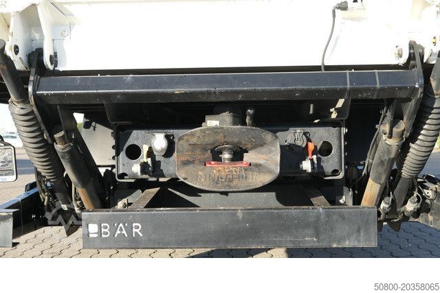 Flatbed truck with tarp MAN 12.220 TGL 4x2, LBW, Klima, 7.200mm lang, AHK