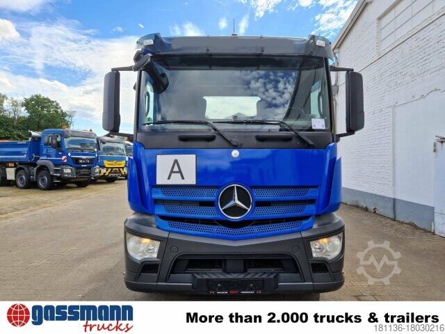 Kiper kamion Mercedes-Benz Antos 1840 L, Gergen Teleskopabsetzkipper Adonis