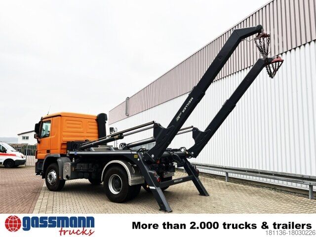 Kiper kamion Mercedes-Benz Actros 2141 K 4x2, Tele-Absetzer