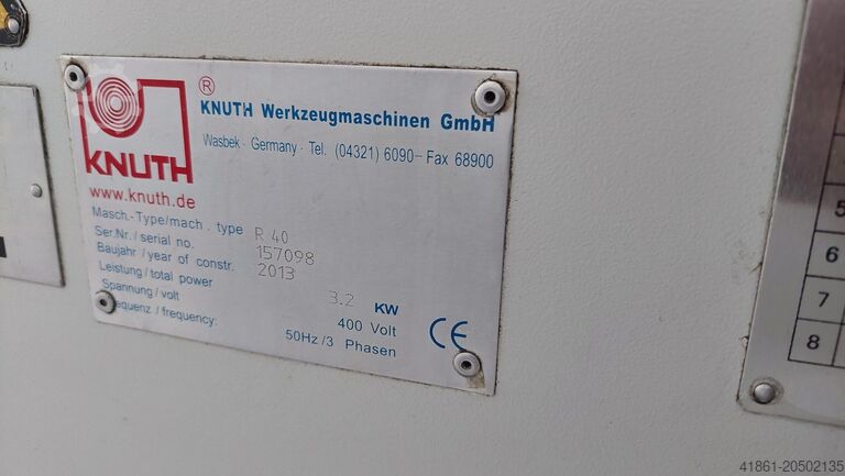 방사형 드릴링 머신 KNUTH R 40