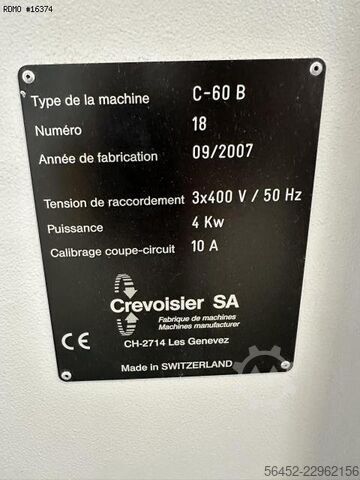 Šiaušimo mašina CREVOISIER C-400B